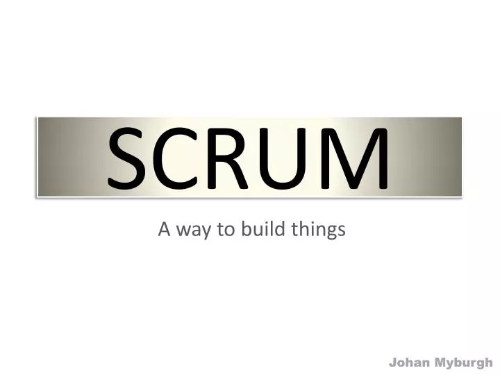 scrum