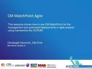 CM MatchPoint Agile