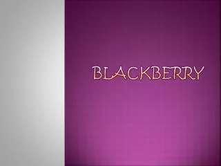 blackberry