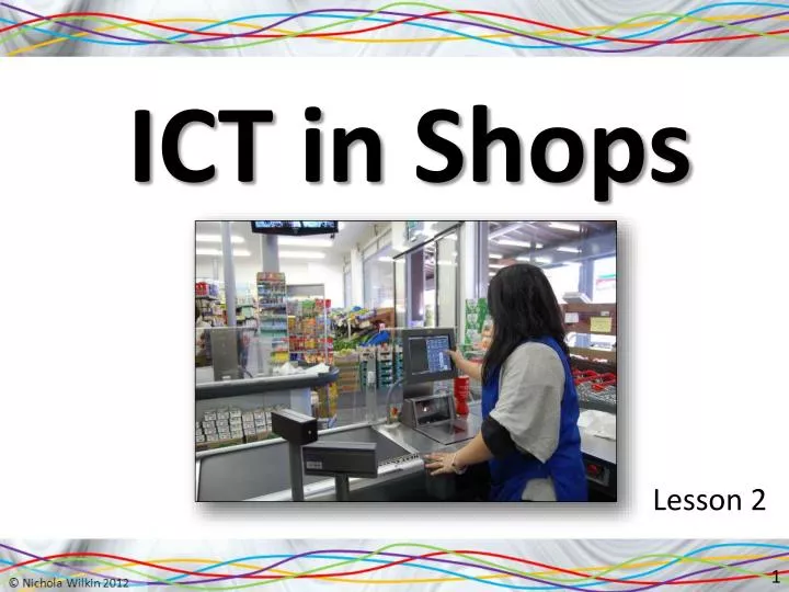 ict in shops