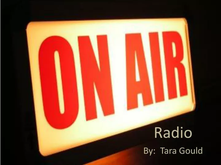radio by tara gould