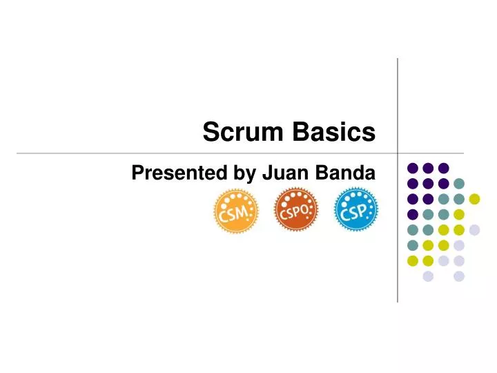 scrum basics