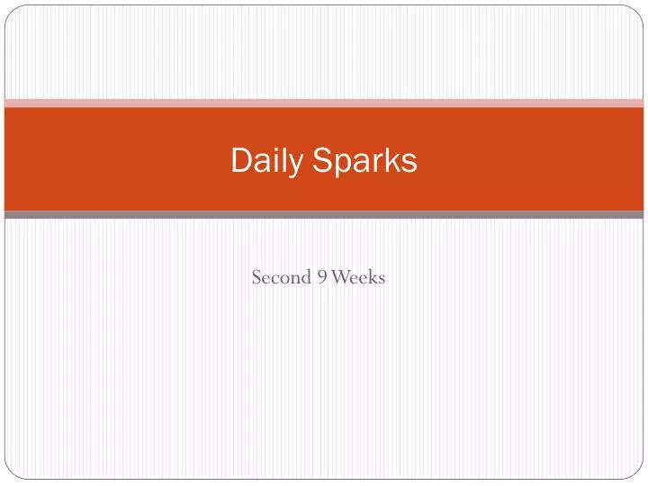 daily sparks