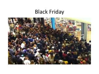 black friday