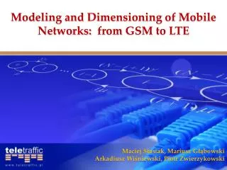 Modeling and Dimensioning of Mobile Networks: from GSM to LTE