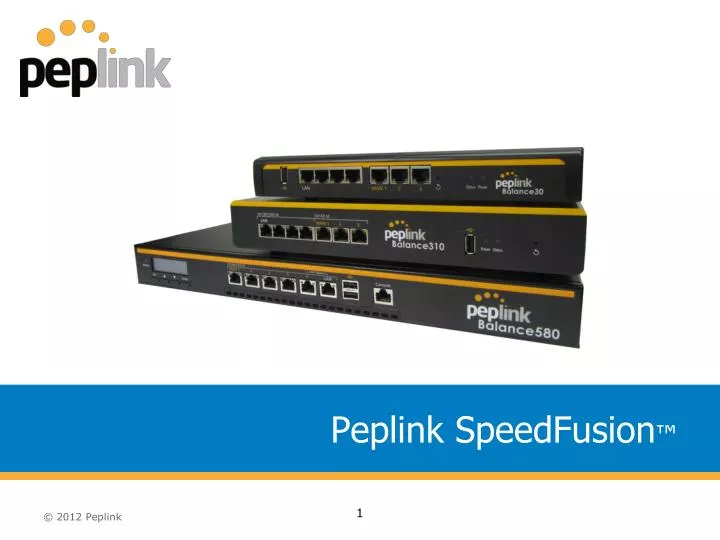 peplink speedfusion