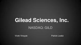 gilead sciences inc