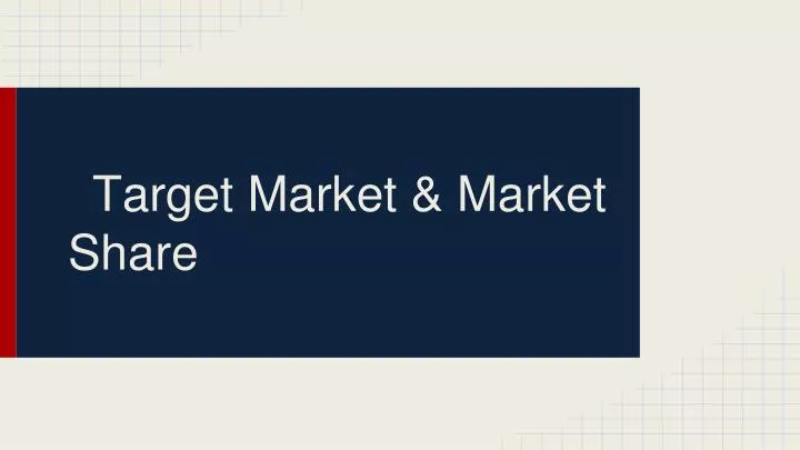 target market market share