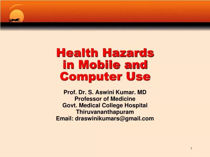 health hazards in mobile and computer use