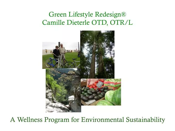 green lifestyle redesign camille dieterle otd otr l