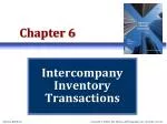 Intercompany Inventory Transactions - slide 1