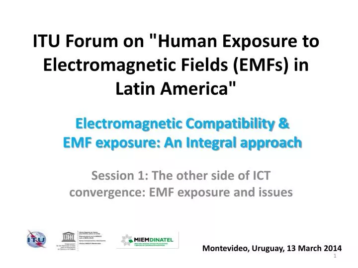 itu forum on human exposure to electromagnetic fields emfs in latin america