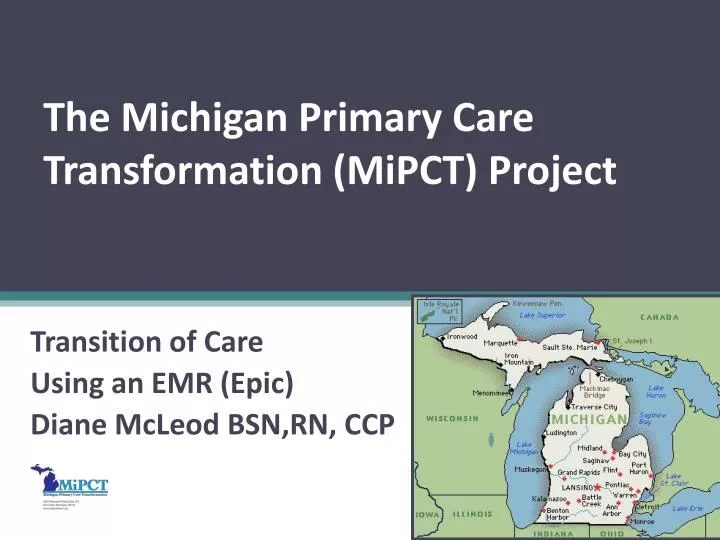 the michigan primary care transformation mipct project