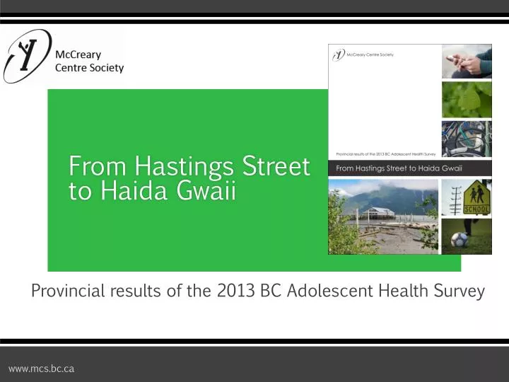 from hastings street to haida gwaii