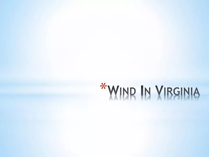 wind in virginia