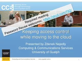 Keeping access control while moving to the cloud