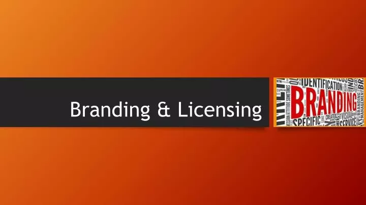 branding licensing