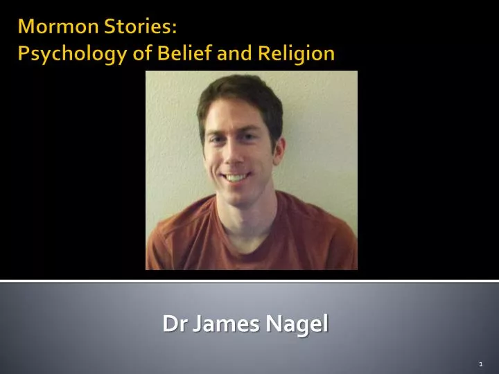 mormon stories psychology of belief and religion