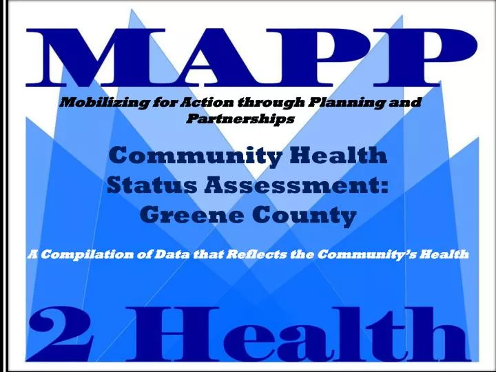 community health status assessment greene county