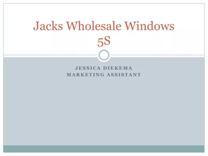 jacks wholesale windows 5s