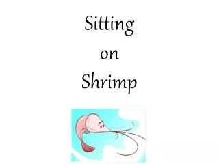 Sitting on Shrimp