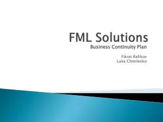 FML Solutions