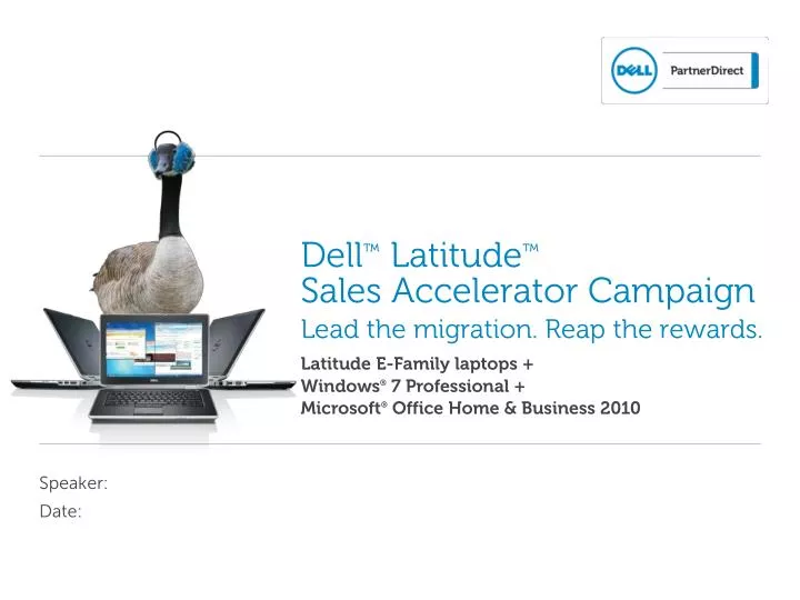 dell latitude sales accelerator campaign lead the migration reap the rewards