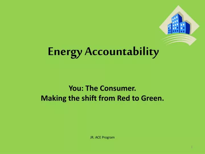 energy accountability