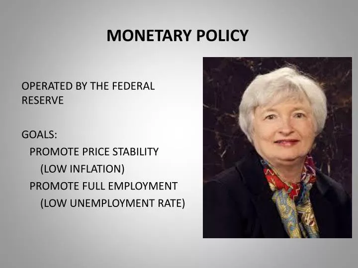 monetary policy