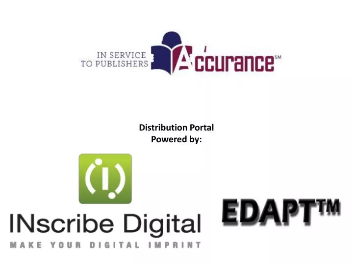distribution portal powered by