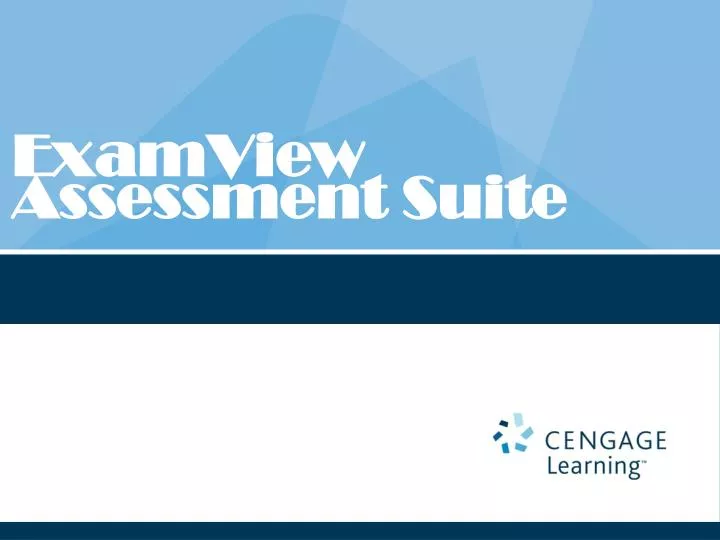 examview assessment suite
