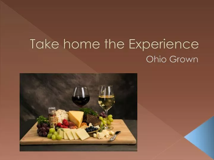 take home the experience