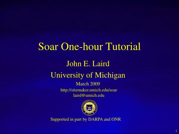 soar one hour tutorial
