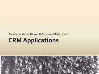 CRM Applications