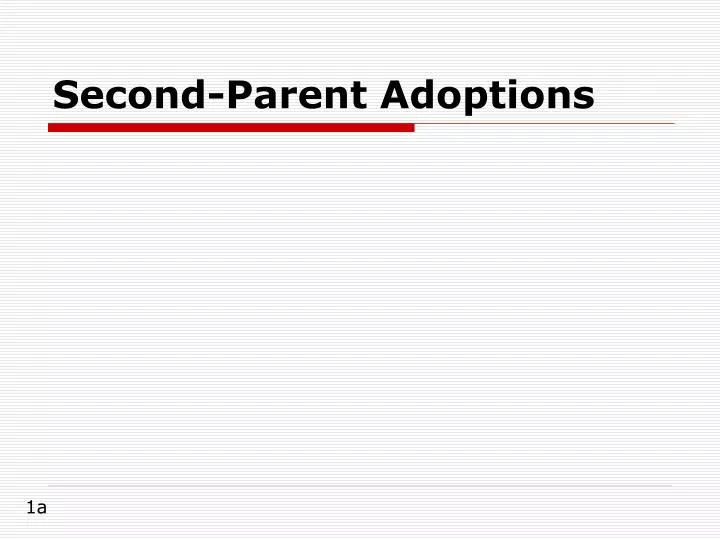 second parent adoptions