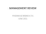 MANAGEMENT REVIEW - slide 1
