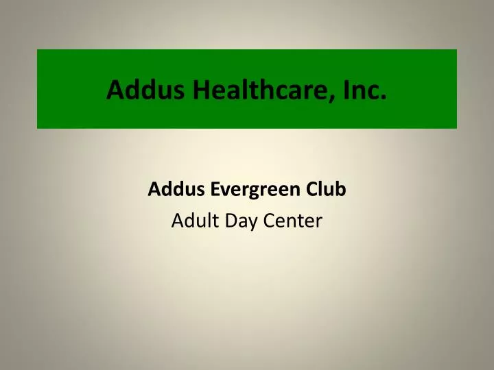 addus healthcare inc