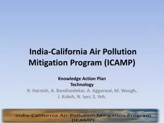 India-California Air Pollution Mitigation Program (ICAMP)