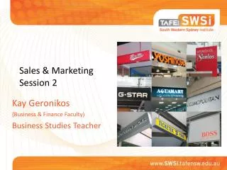Sales &amp; Marketing Session 2