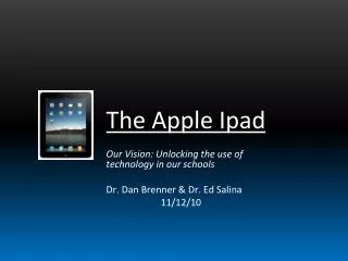 The Apple Ipad