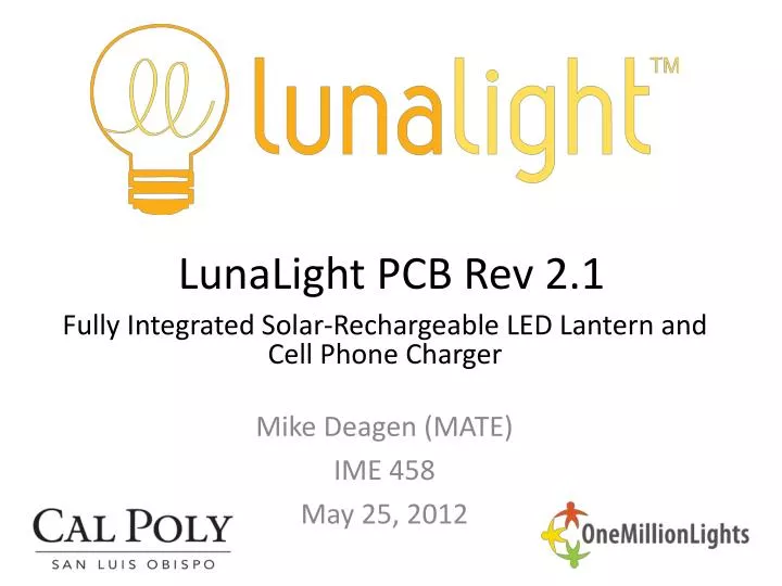 lunalight pcb rev 2 1