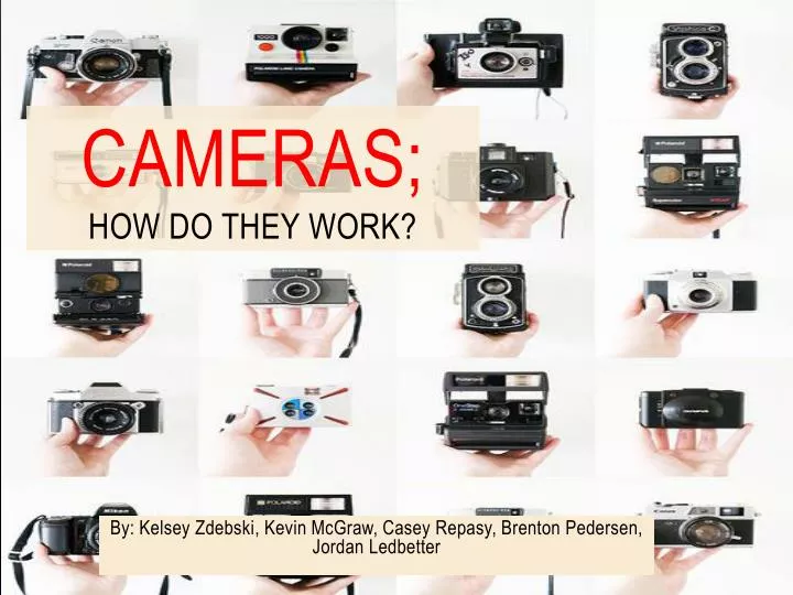 cameras how do they work