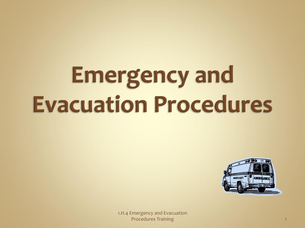 PPT - Emergency and Evacuation Procedures PowerPoint Presentation, free ...