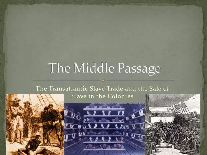 the middle passage