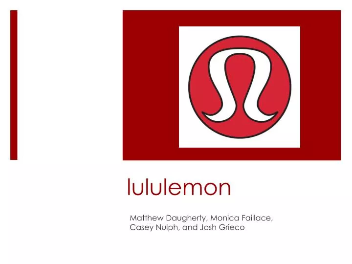 PPT - lululemon PowerPoint Presentation, free download - ID:1613865