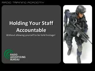Holding Your Staff Accountable