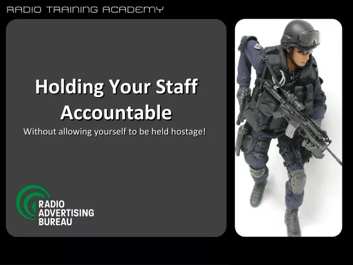 holding your staff accountable