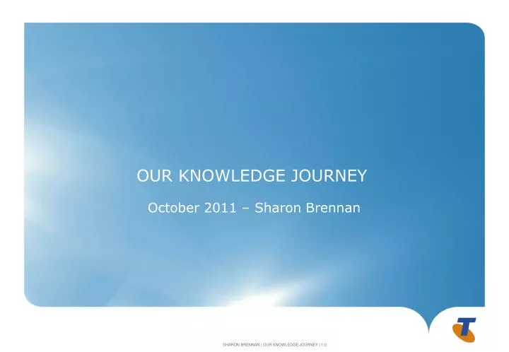 our knowledge journey