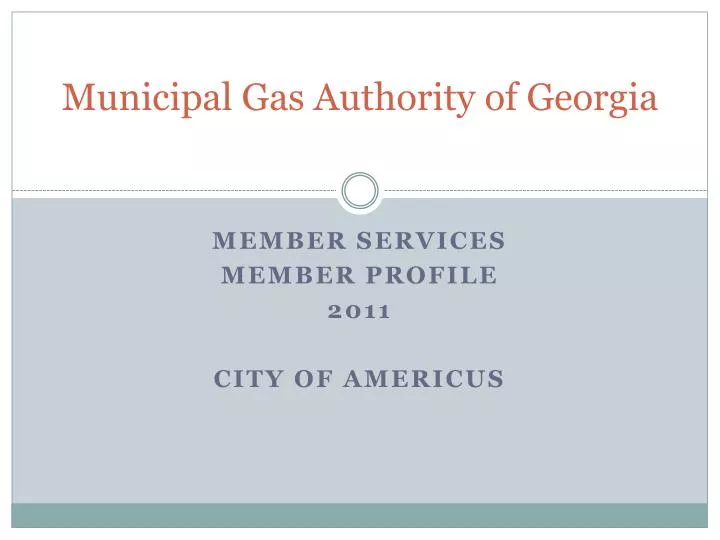 municipal gas authority of georgia