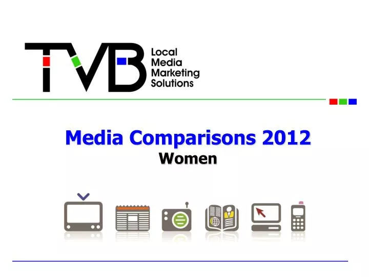 media comparisons 2012 women